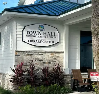 Custom Routed Exterior Sign Photo